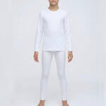 Α.A UNDERWEAR Ισοθερμικό Κολάν Παιδικό Λευκό - Image 2