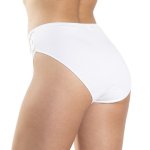 Α.A UNDERWEAR Κυλοτάκι ΤΑΙ Plus με απαλή δαντέλα Cotton - Modal Λευκό - Image 3