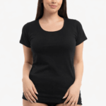 A.A UNDERWEAR Φανελάκι Plus Κοντομάνικο Cotton Μαύρο