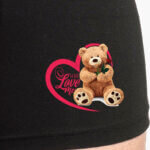 AA-UNDERWEAR Boxer Ανδρικό cotton-modal Μαύρο Bear - Image 3