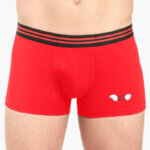 AA-UNDERWEAR Boxer Ανδρικό cotton-modal Κόκκινο Love