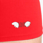 AA-UNDERWEAR Boxer Ανδρικό cotton-modal Κόκκινο Love - Image 3