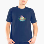 Α.A UNDERWEAR Πιτζάμα Ανδρική Καλοκαιρινή Cotton Μπλε Car - Image 2