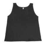 A.A UNDERWEAR Πιτζάμα plus Γυναικεία Τιράντα 100% Cotton Μαύρη - Image 2