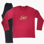 AA UNDERWEAR Πυτζάμα Ανδρική Interlock Christmas Joy