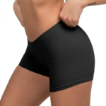 AA-UNDERWEAR Boxer Γυναικείο Cotton - Modal Μαύρο