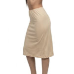 Α.A UNDERWEAR Μεσοφόρι Μακρύ Κάτω από το γόνατο Viscose, Μπεζ